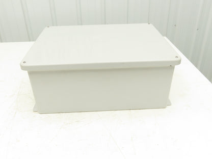 Wiegmann HW-J201608SC Fiberglass Electrical Enclosure Box 20x16x8" 3R Raintight