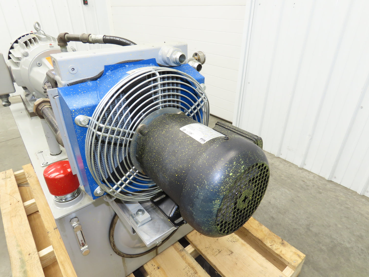 Tec-Hackett Hydraulic Power Unit 60 Gallon 30GPM 230/460V 3Ph w/Heat Exchanger