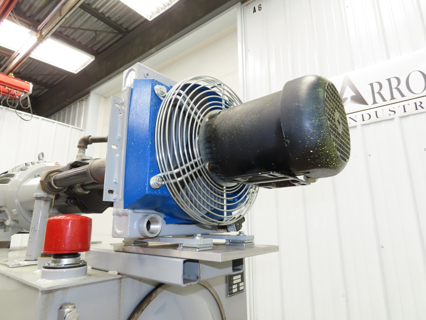 Tec-Hackett Hydraulic Power Unit 60 Gallon 30GPM 230/460V 3Ph w/Heat Exchanger
