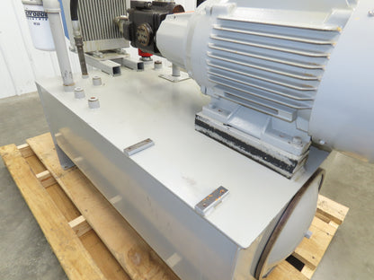 Tec-Hackett Hydraulic Power Unit 60 Gallon 30GPM 230/460V 3Ph w/Heat Exchanger