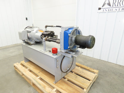 Tec-Hackett Hydraulic Power Unit 60 Gallon 30GPM 230/460V 3Ph w/Heat Exchanger
