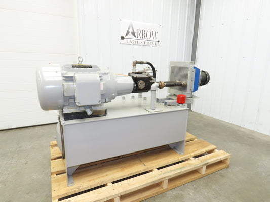 Tec-Hackett Hydraulic Power Unit 60 Gallon 30GPM 230/460V 3Ph w/Heat Exchanger