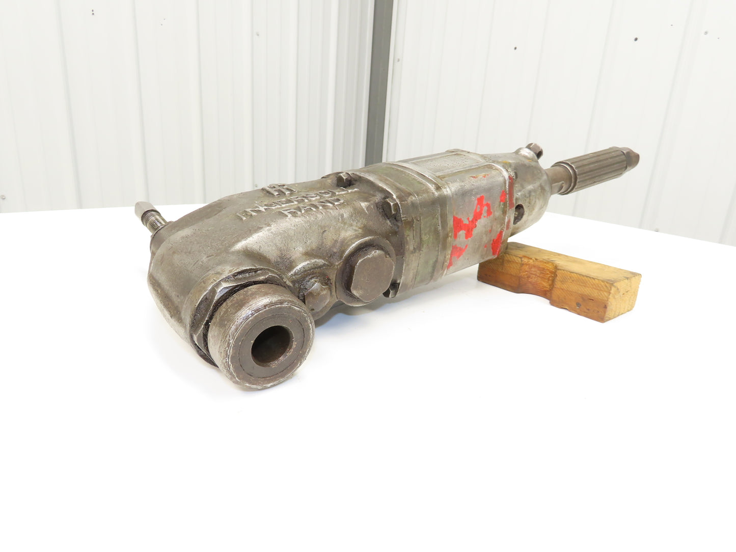 Ingersoll Rand Size 30 Multi Vane Pneumatic Air Drill Right Angle Corner Drill