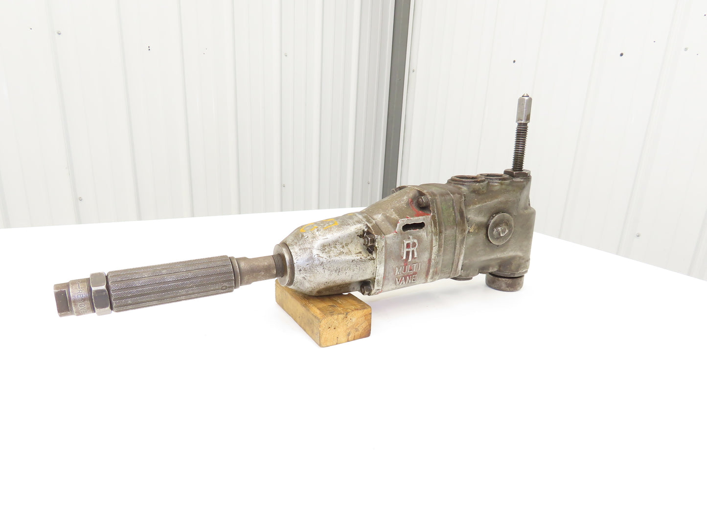 Ingersoll Rand Size 30 Multi Vane Pneumatic Air Drill Right Angle Corner Drill