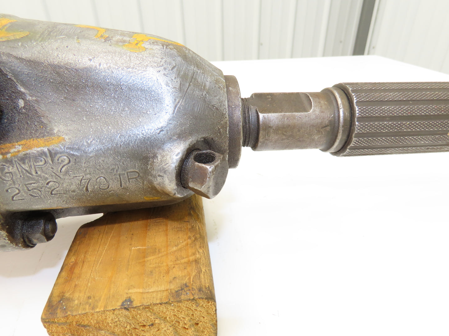 Ingersoll Rand Size 30 Multi Vane Pneumatic Air Drill Right Angle Corner Drill