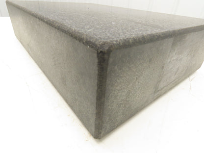 Black Granite Surface Inspection Plate Table 18" X 12" X 4" Out of Grade