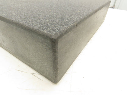 Black Granite Surface Inspection Plate Table 18" X 12" X 4" Out of Grade