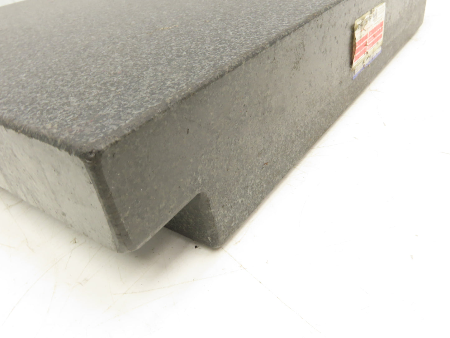 Esterline Granite Surface Inspection Plate Ledge 24x18x4" Collins Microflat
