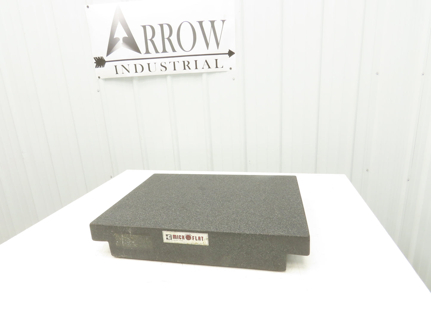 Esterline Granite Surface Inspection Plate Ledge 24x18x4" Collins Microflat