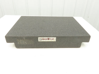 Esterline Granite Surface Inspection Plate Ledge 24x18x4" Collins Microflat