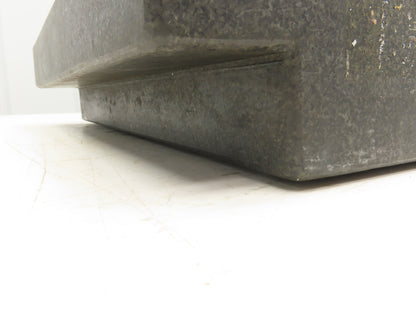 Esterline Granite Surface Inspection Plate Ledge 24x18x4" Collins Microflat