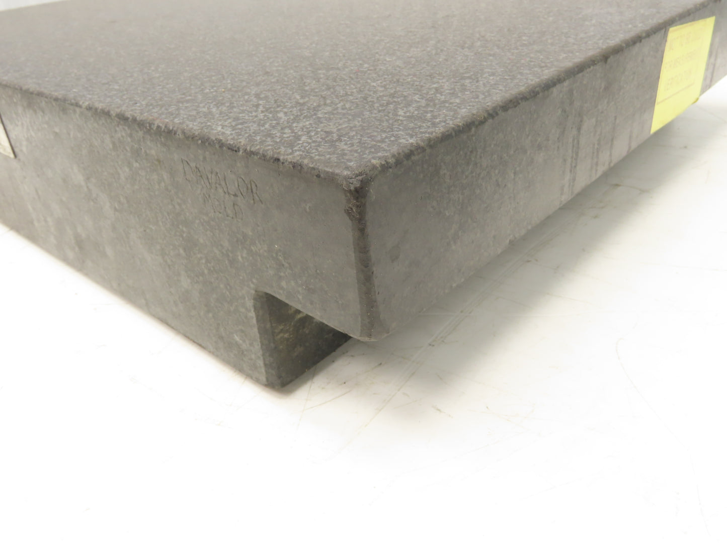 Esterline Granite Surface Inspection Plate Ledge 24x18x4" Collins Microflat