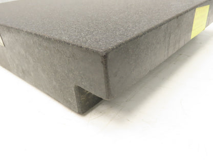 Esterline Granite Surface Inspection Plate Ledge 24x18x4" Collins Microflat