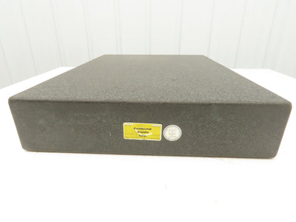 Continental Black Toolroom Granite Surface Inspection Plate 24x18x4" 0.0003