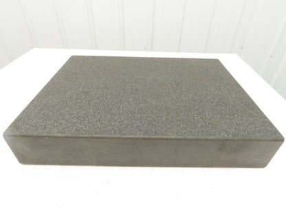 Continental Black Toolroom Granite Surface Inspection Plate 24x18x4" 0.0003