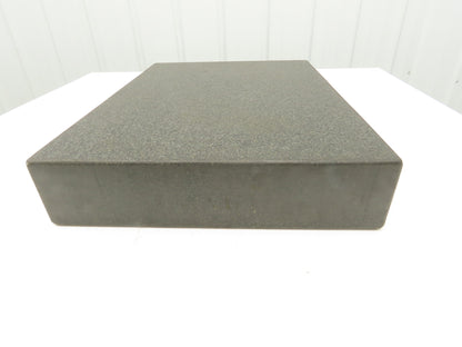 Continental Black Toolroom Granite Surface Inspection Plate 24x18x4" 0.0003