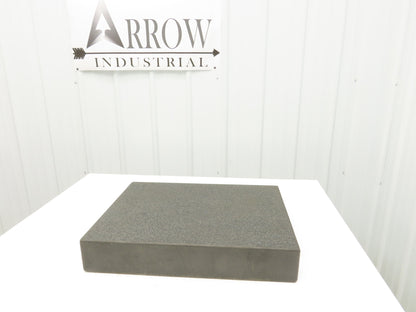Continental Black Toolroom Granite Surface Inspection Plate 24x18x4" 0.0003