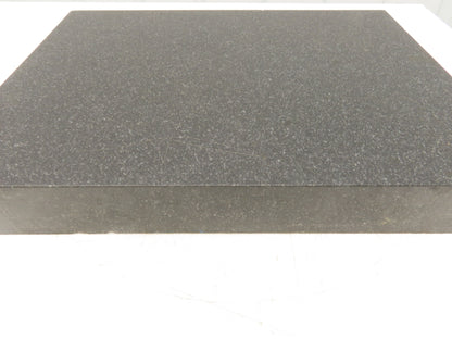 Black Toolroom Granite Surface Inspection Plate 24.5x18.5x3.5"