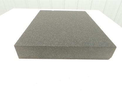 Black Toolroom Granite Surface Inspection Plate 24.5x18.5x3.5"