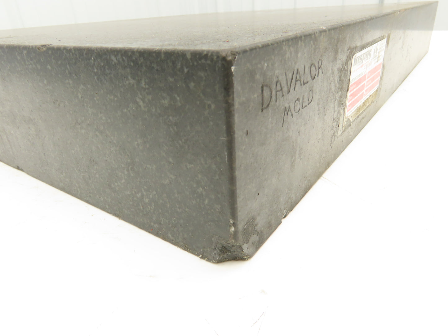 Black Toolroom Granite Surface Inspection Plate 24.5x18.5x3.5"