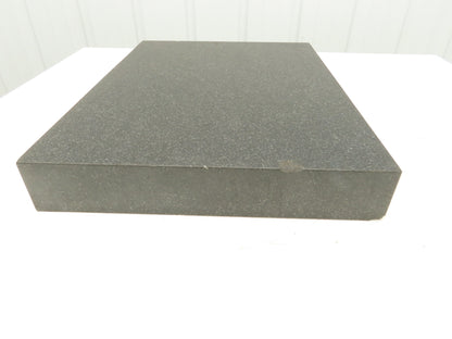 Black Toolroom Granite Surface Inspection Plate 24.5x18.5x3.5"