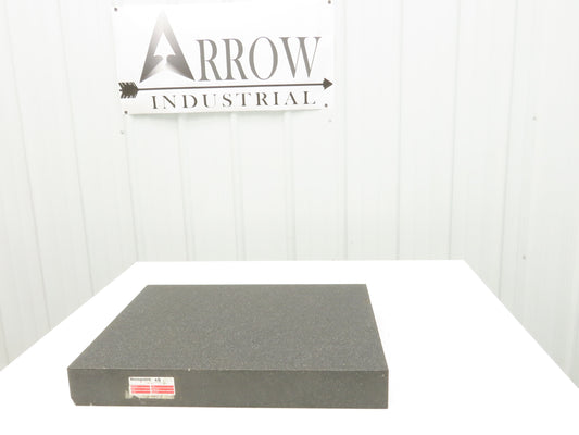 Black Toolroom Granite Surface Inspection Plate 24.5x18.5x3.5"