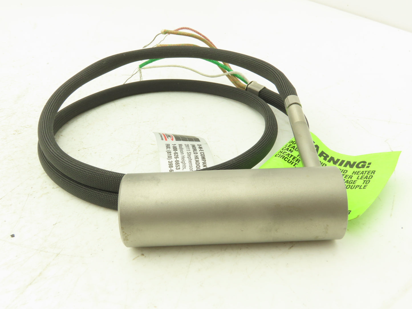 DME CIH0083 Nozzle Heater 250 Series 400W 240V 0.624 ID x 3.062 OD 30" Harness