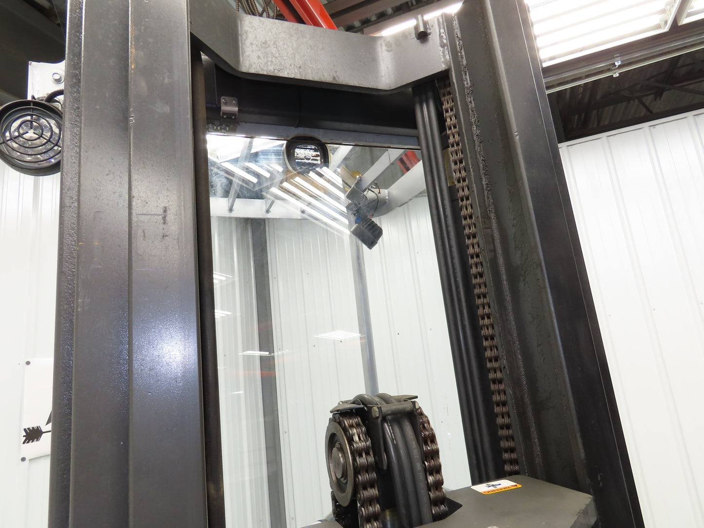 Unicarriers Forklift Stand On 36V Electric Truck 3500lbs 2267.2h Side Shift