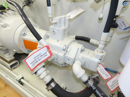 Tec-Hackett Dual Pump Hydraulic Power Unit 45 Gallon 7/11GPM 230/460V 3Ph