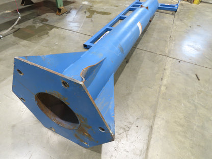 Gorbel 1/4 Ton 500Lb Free Standing Work Station Post Jib Crane 10' Span 10'H