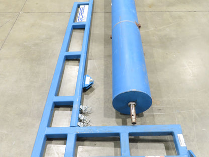 Gorbel 1/4 Ton 500Lb Free Standing Work Station Post Jib Crane 10' Span 10'H