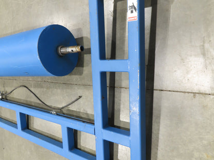 Gorbel 1/4 Ton 500Lb Free Standing Work Station Post Jib Crane 10' Span 10'H