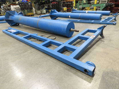 Gorbel 1/4 Ton 500Lb Free Standing Work Station Post Jib Crane 10' Span 10'H