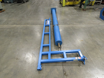 Gorbel 250Lb Free Standing Work Station Post Jib Crane 10' Span 10'H