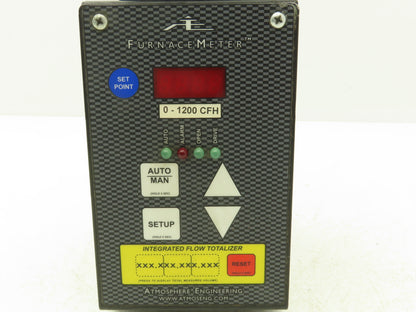 Atmosphere Engineering FM-1889 Endothermic Gas Flow Meter 0-1200CFH FurnaceMeter