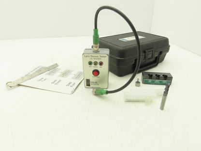 RGJ INC LS-Tester Lynx Senser Tester W Button Test Block Gauge Plug End Mill