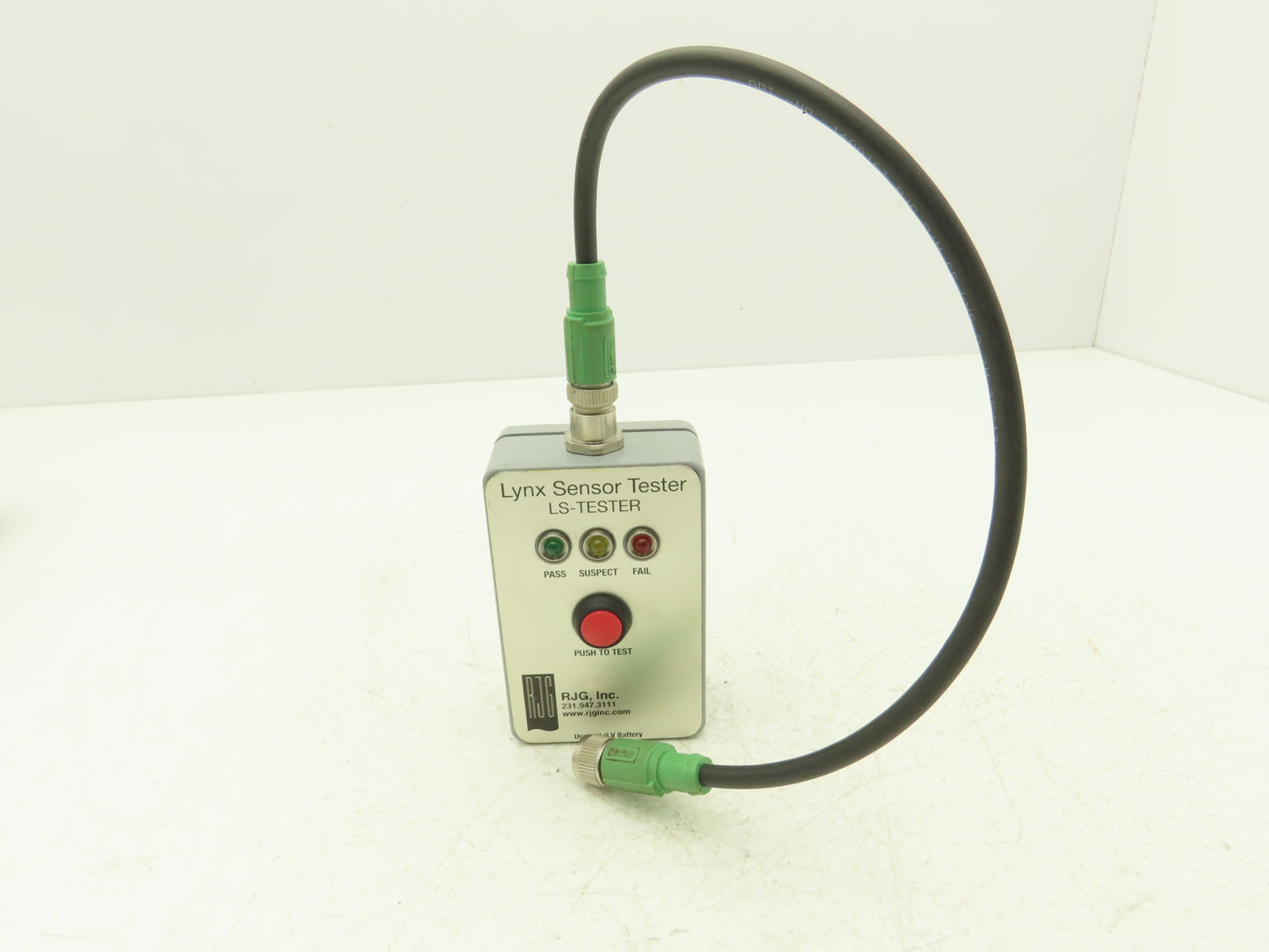 RGJ INC LS-Tester Lynx Senser Tester W Button Test Block Gauge Plug End Mill