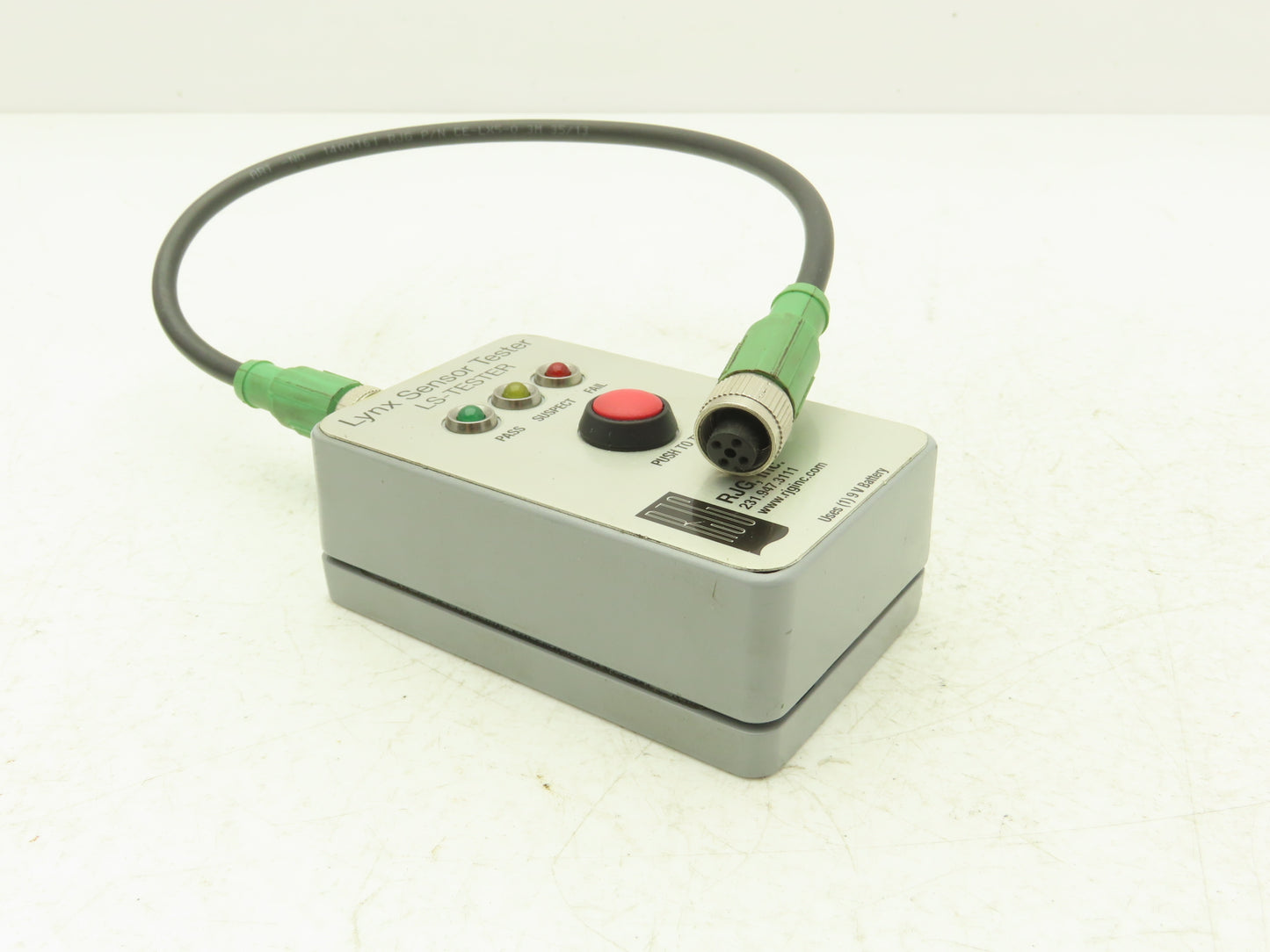 RGJ INC LS-Tester Lynx Senser Tester W Button Test Block Gauge Plug End Mill