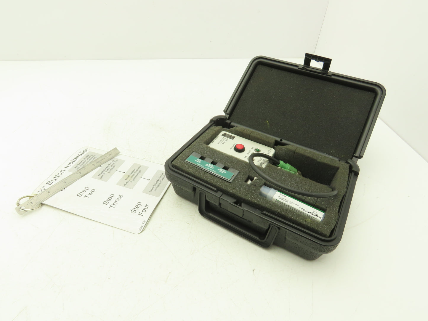 RGJ INC LS-Tester Lynx Senser Tester W Button Test Block Gauge Plug End Mill