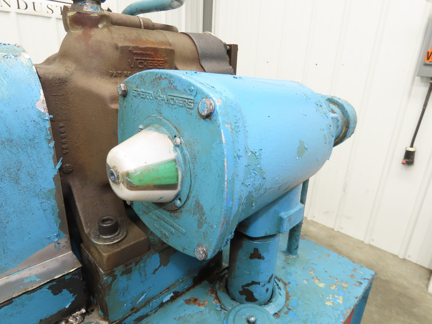 Vickers F3 PVB45 FRSF 20 C 11 Hydraulic Power Unit 45GPM 75Hp 100 Gal 3000PSI