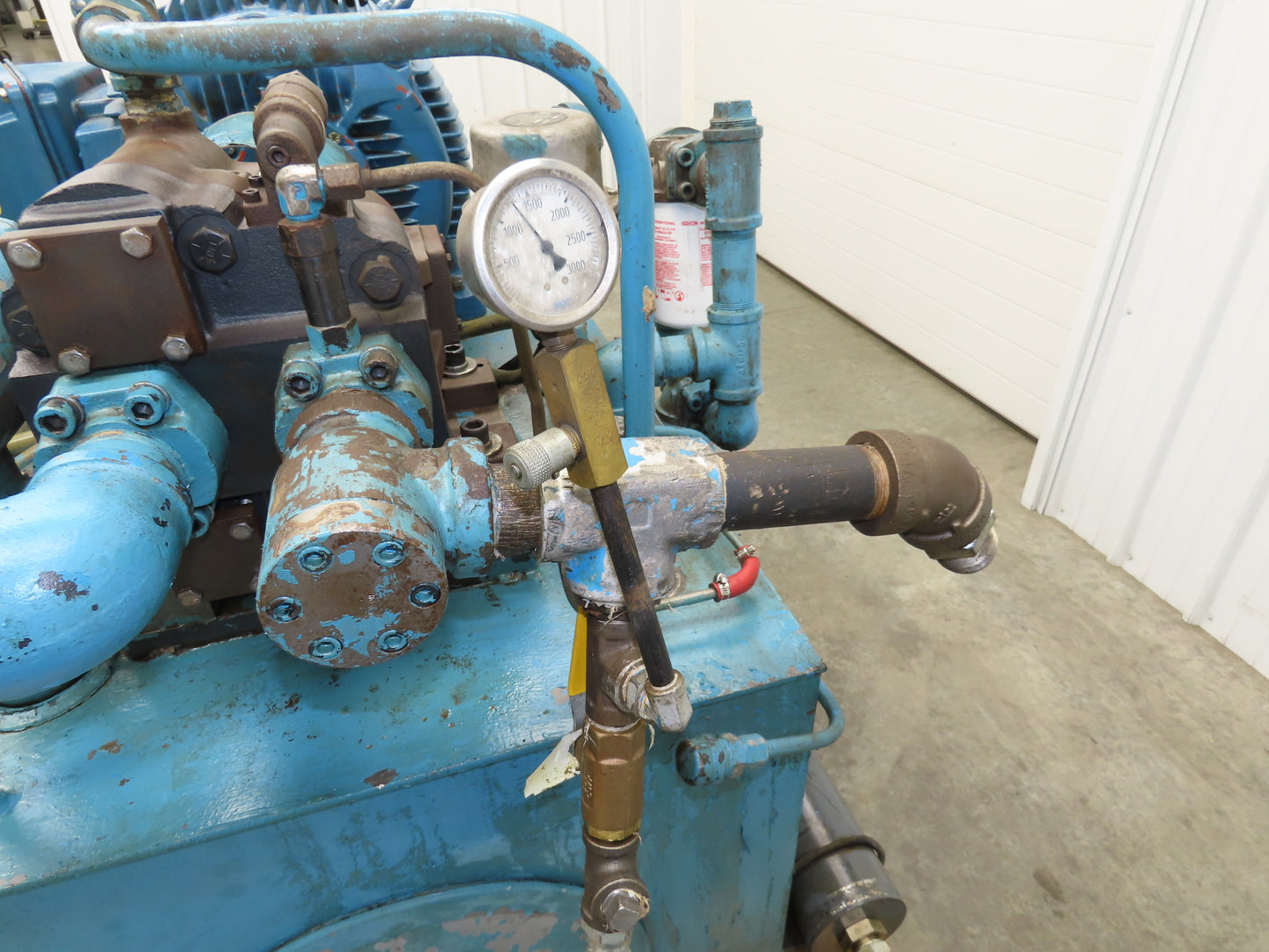 Vickers F3 PVB45 FRSF 20 C 11 Hydraulic Power Unit 45GPM 75Hp 100 Gal 3000PSI