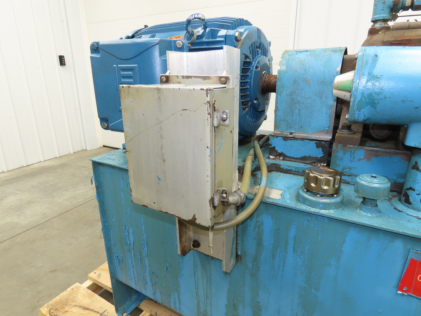 Vickers F3 PVB45 FRSF 20 C 11 Hydraulic Power Unit 45GPM 75Hp 100 Gal 3000PSI