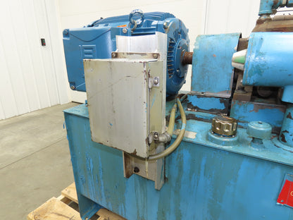 Vickers F3 PVB45 FRSF 20 C 11 Hydraulic Power Unit 45GPM 75Hp 100 Gal 3000PSI