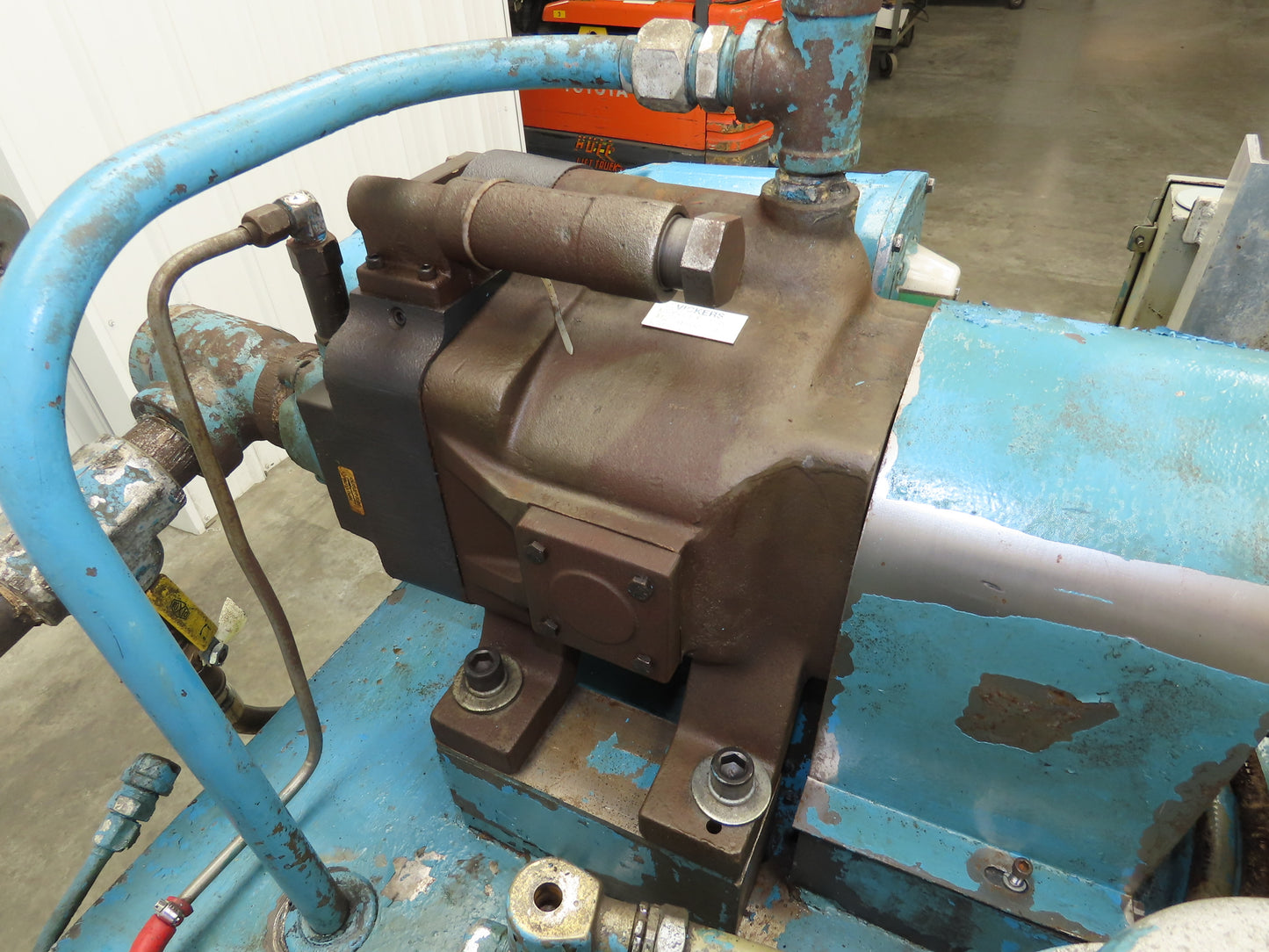 Vickers F3 PVB45 FRSF 20 C 11 Hydraulic Power Unit 45GPM 75Hp 100 Gal 3000PSI