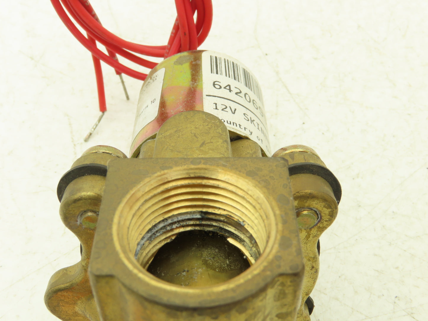 Parker LB26L630 Solenoid Valve 2-Way Skinner 12VDC 3/4" NPT 40psi Lot of 4