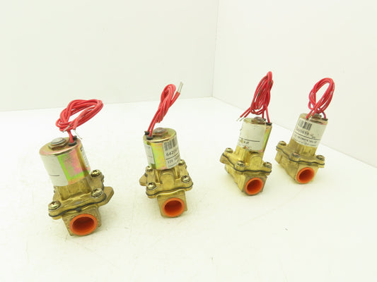 Parker LB26L630 Solenoid Valve 2-Way Skinner 12VDC 3/4" NPT 40psi Lot of 4