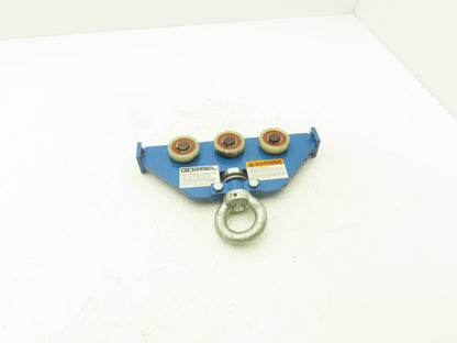 Gorbel Overhead Bridge Crane Tether Trolley 1-Person Fall Protection 310Lb