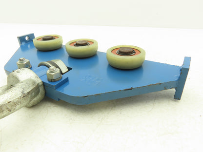 Gorbel Overhead Bridge Crane Tether Trolley 1-Person Fall Protection 310Lb
