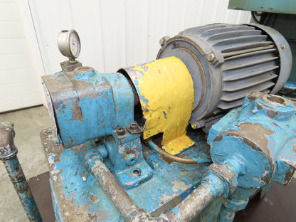 Continental Hydraulics Hydraulic Power Unit 20 Gal 6GPM 1000 PSI 5Hp 230/460V
