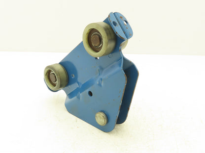 Gorbel 500 Workstation Bridge Crane Hoist Push Trolley 500Lb 2"Wheels